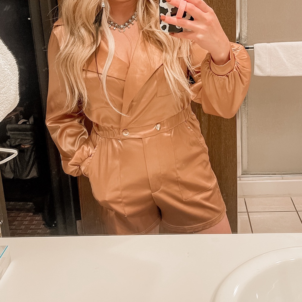 Brown Romper